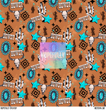 Western Print Vinyl Collection - 510