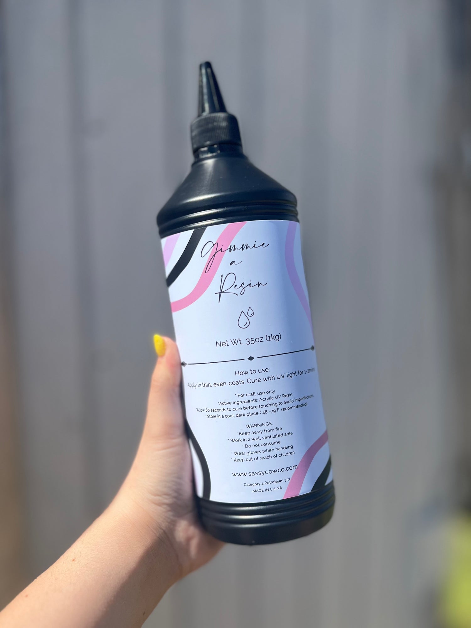 XTRA LARGE Gimmie A Resin UV RESIN 35oz