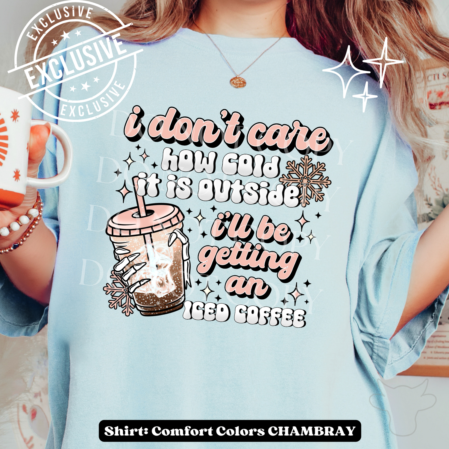 **IDC ICED COFFEE  DTF Transfer 001