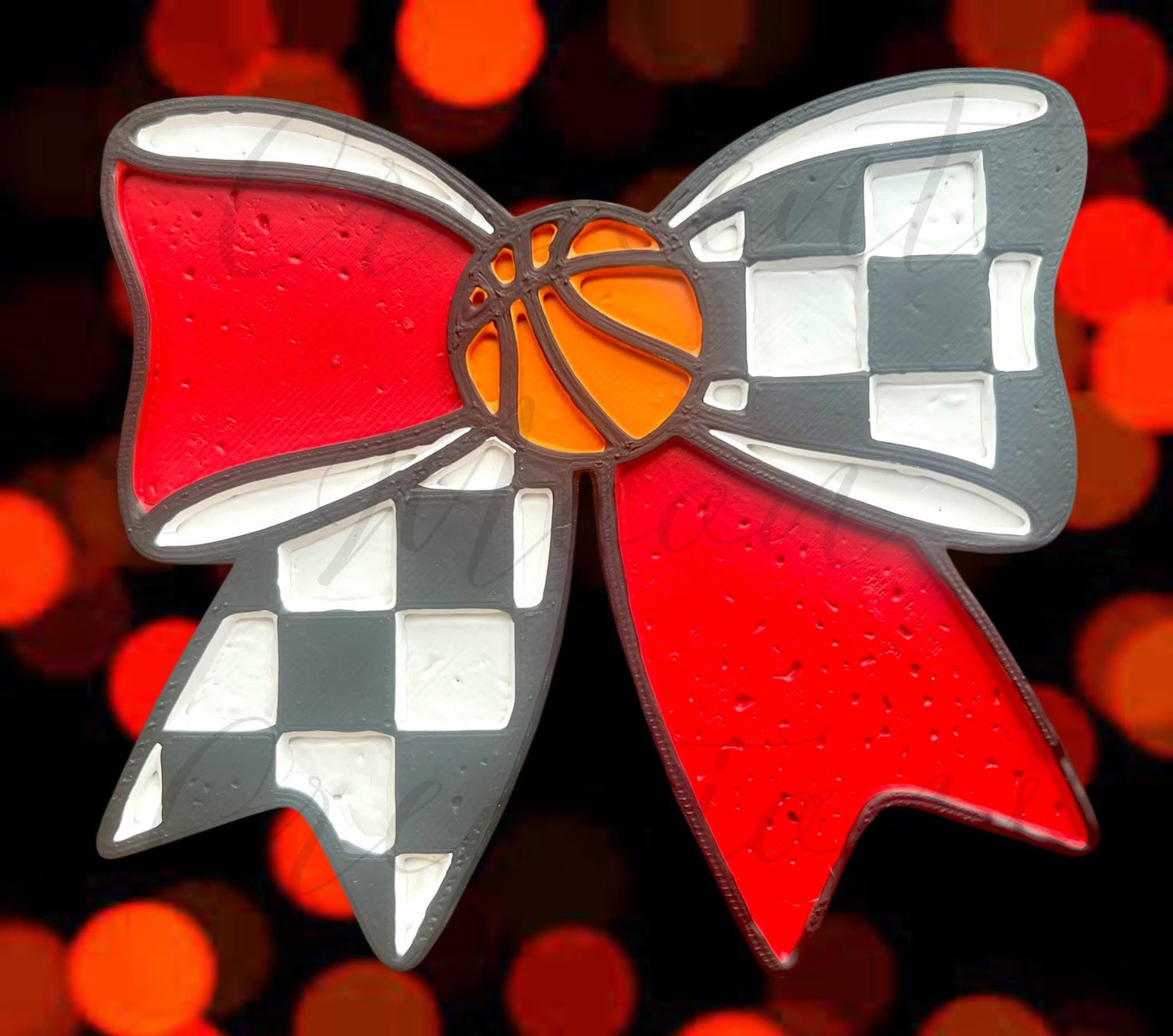 Basketball Bow Silicone Mold