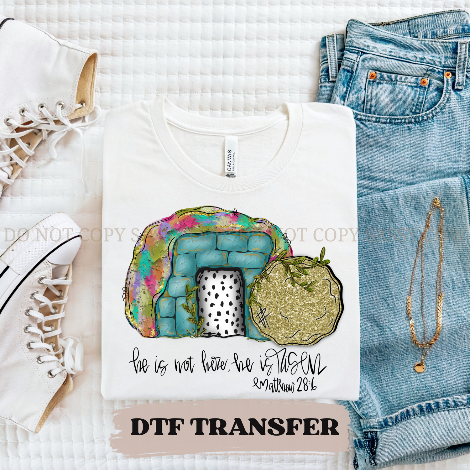 NEON TOMB - DTF TRANSFER 024