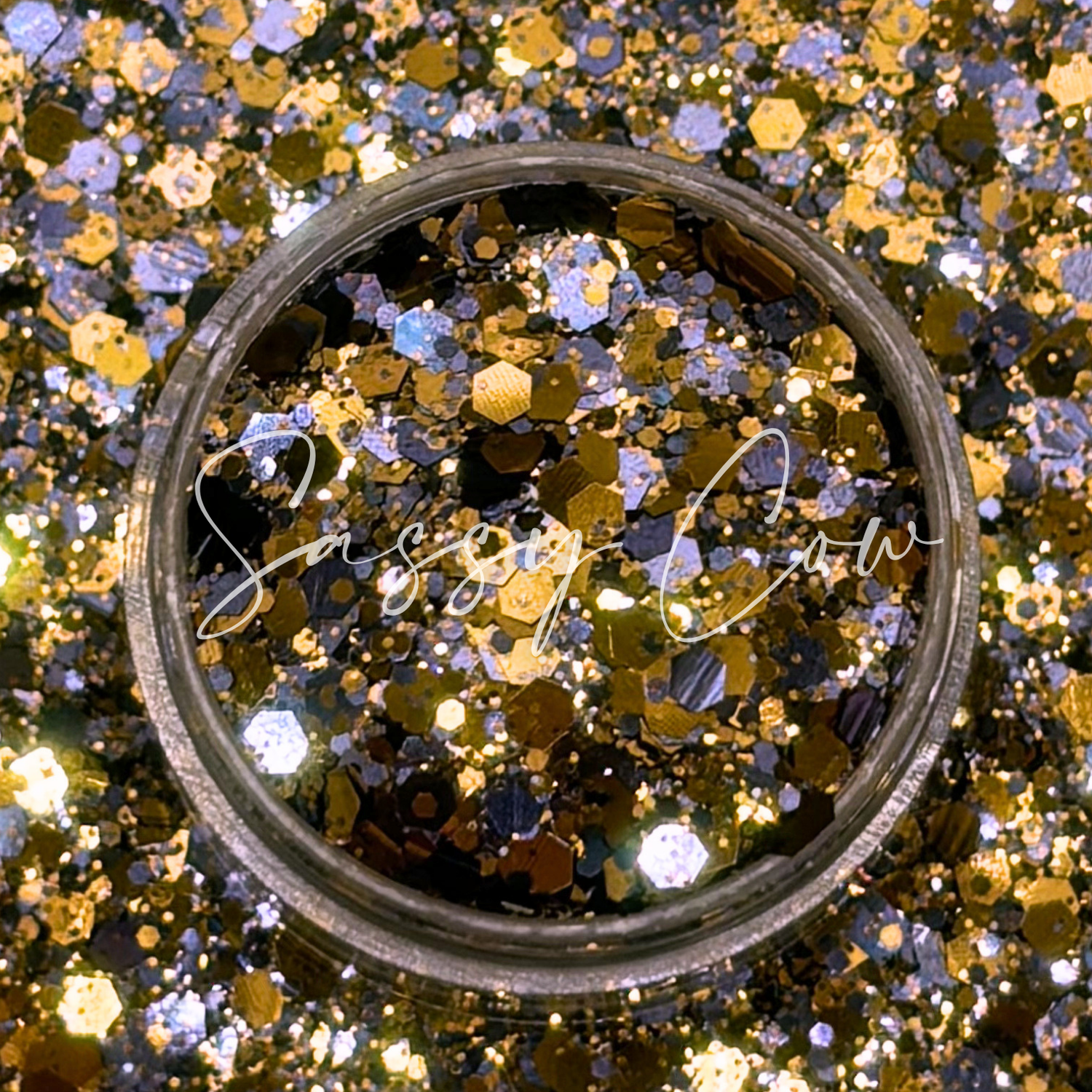 HUFFLEPUFF - Custom Chunky Metallic Mix
