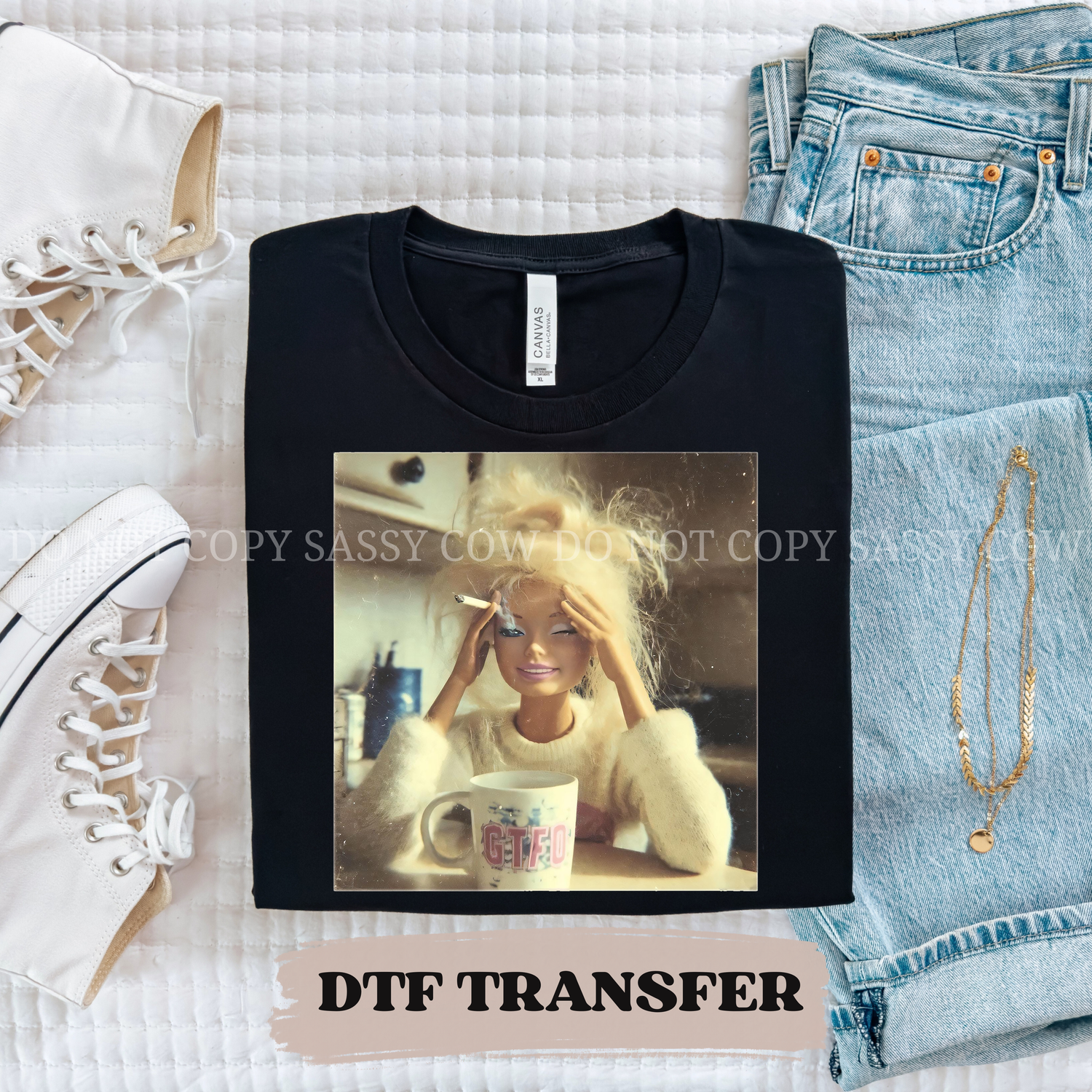 BARB'S HAD ENOUGH  - DTF TRANSFER 0267