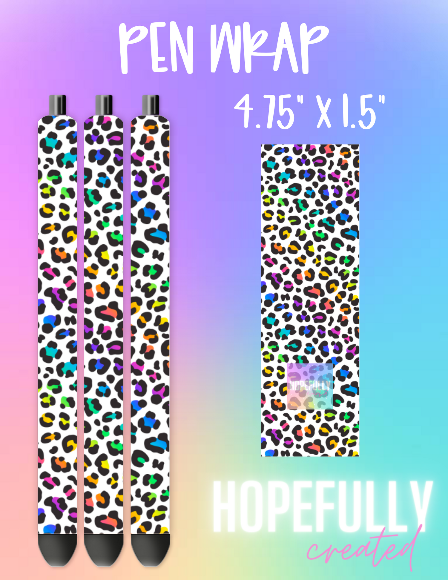 Leopard Pen Wrap-362