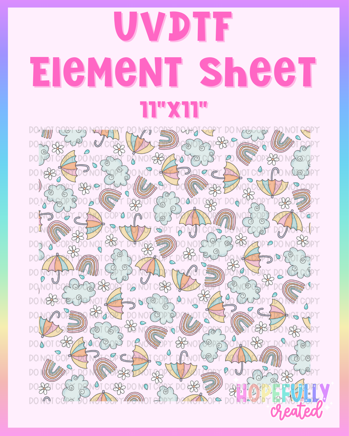 Spring UVDTF Element Sheet