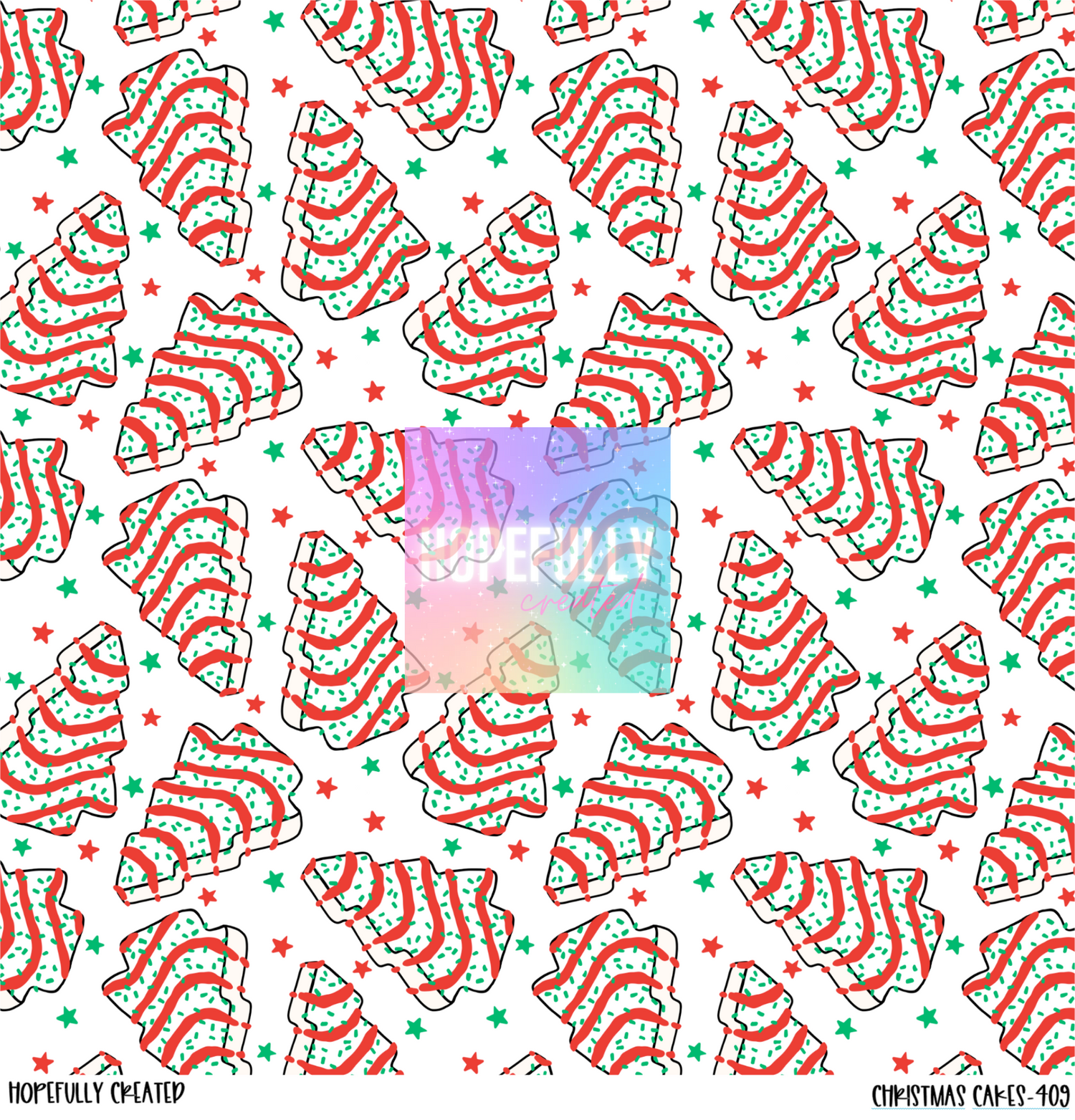 Christmas Cakes Vinyl Collection - 409