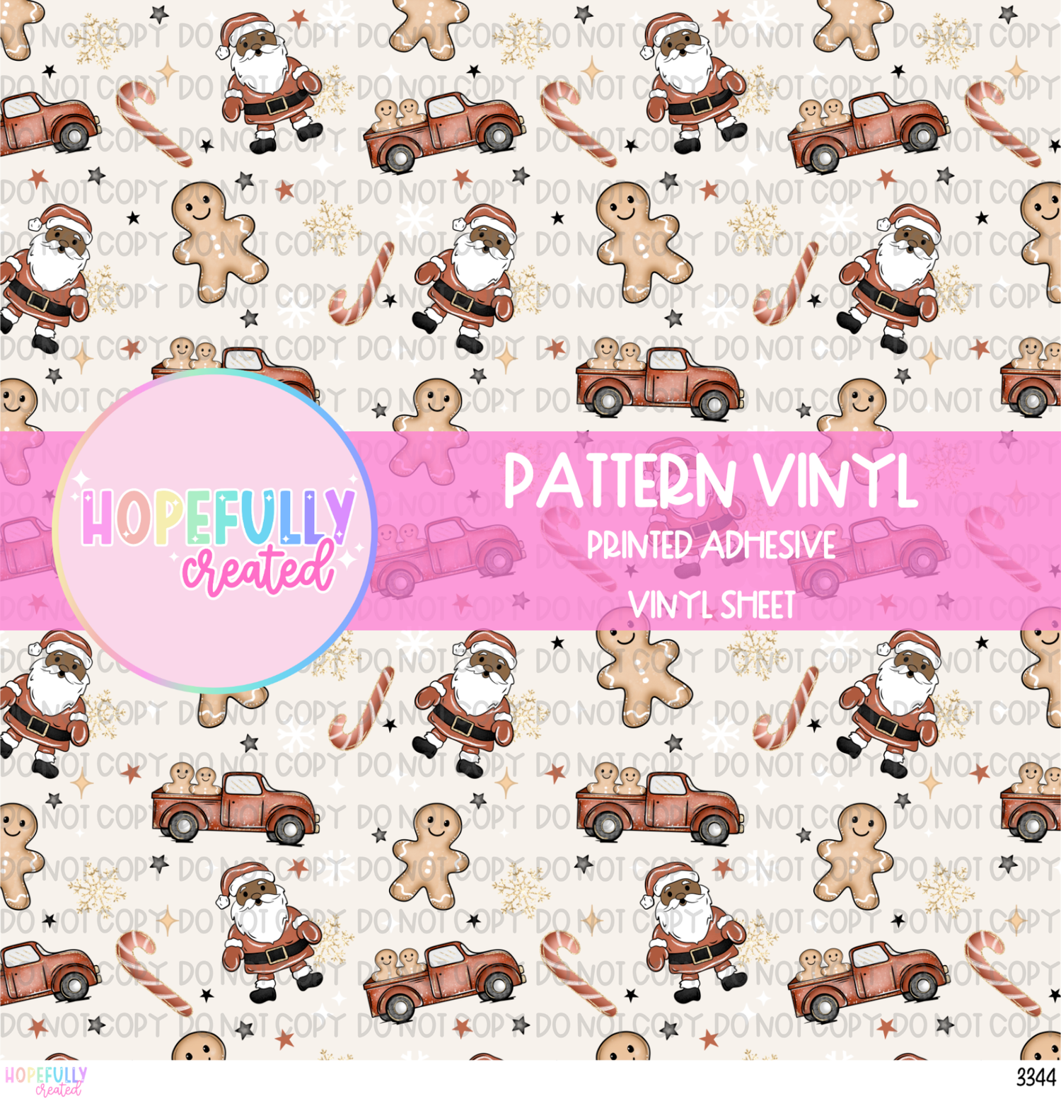 Santa Truck (Dark Skin) Vinyl Collection - 3344