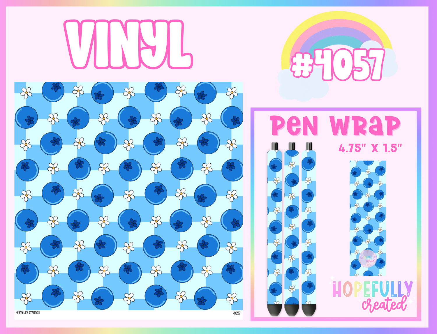 Blueberry Vinyl Collection - 4057