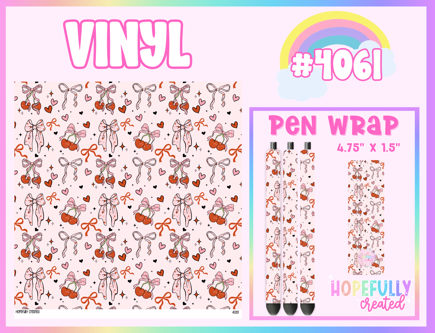 Cherry Vinyl Collection - 4061