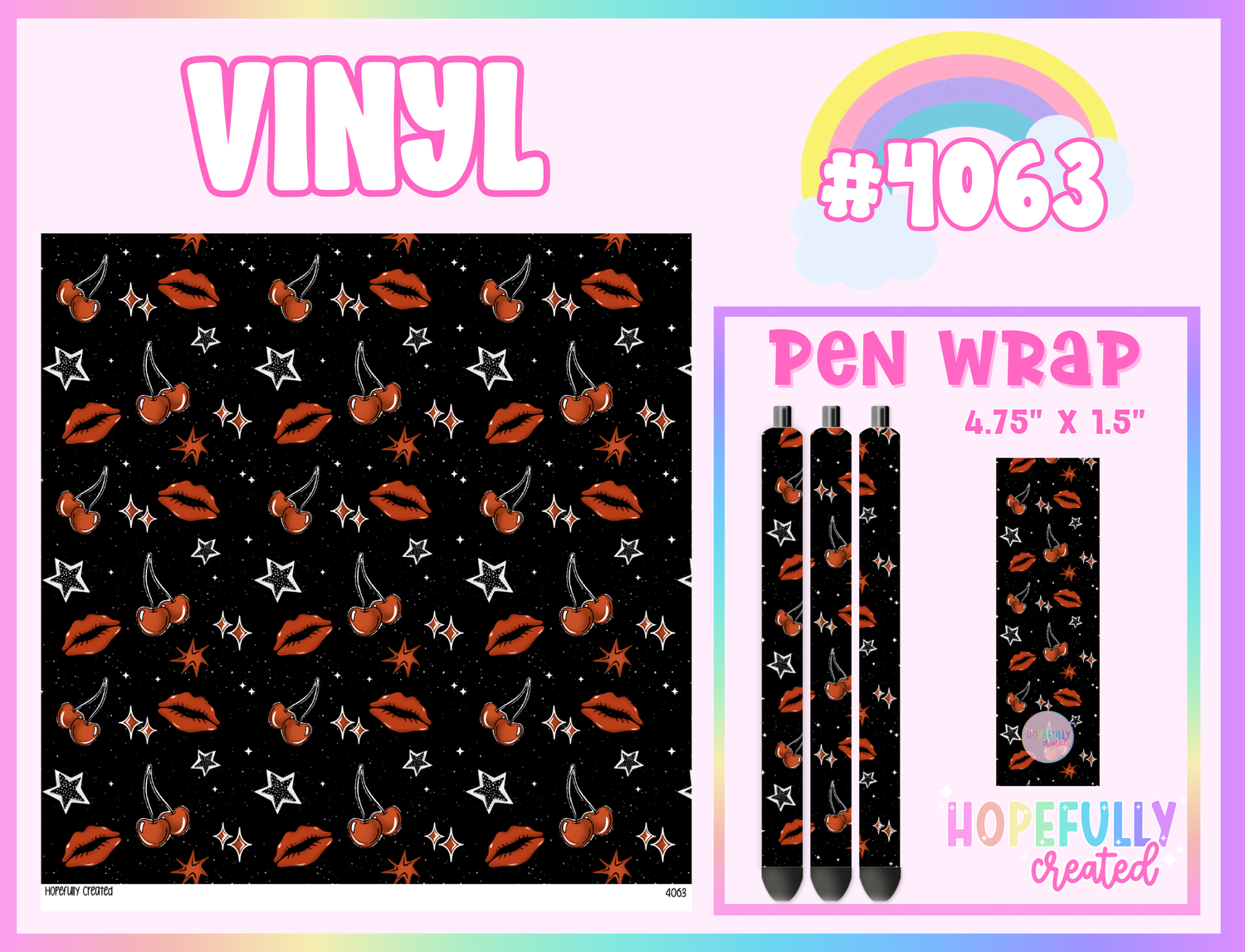 Cherry Vinyl Collection - 4063