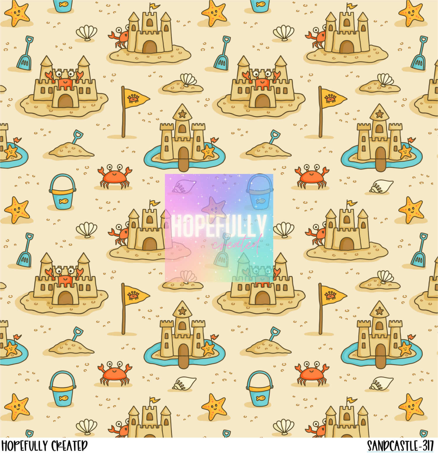 Sandcastle Vinyl Collection- 317