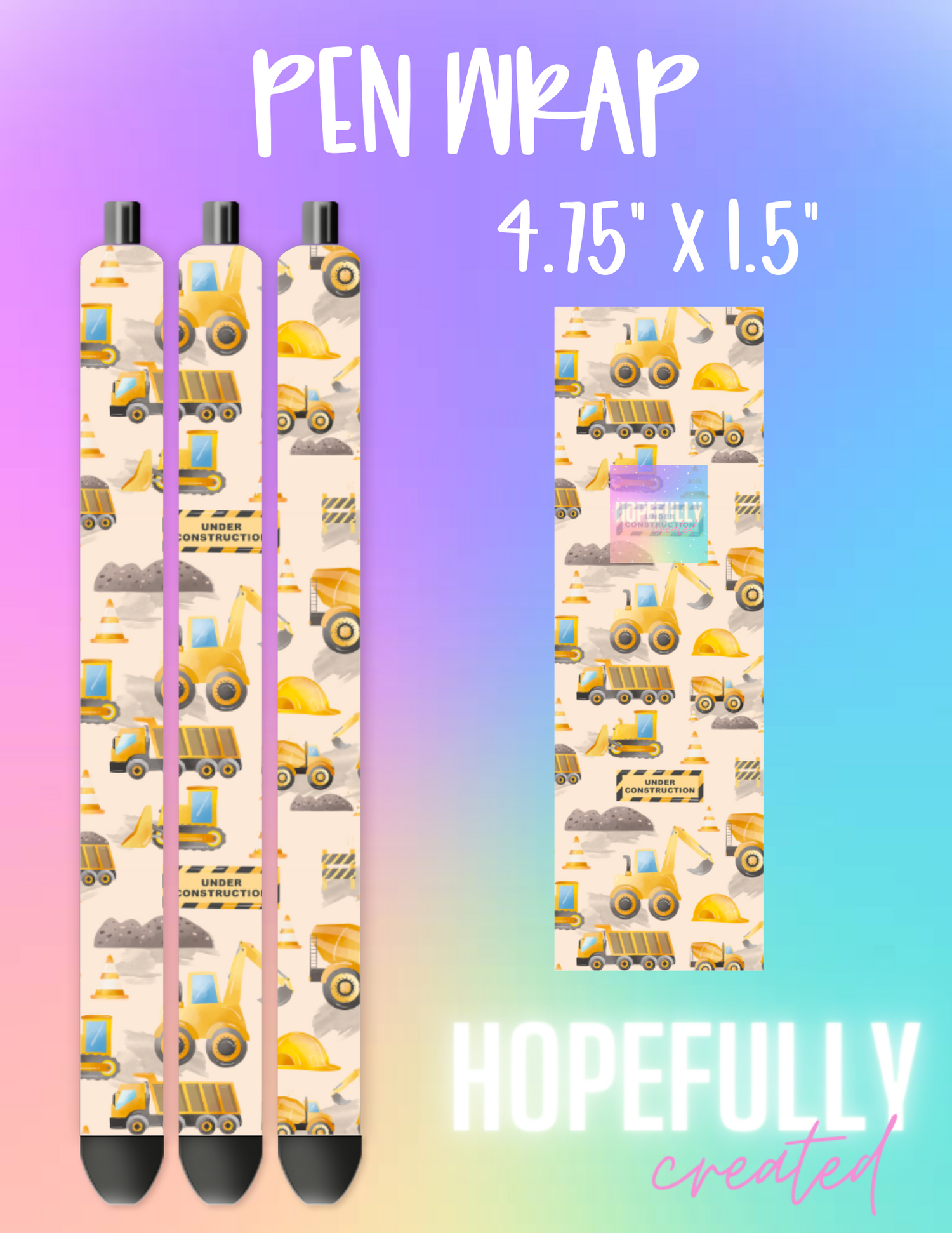 Construction Pen Wrap-624