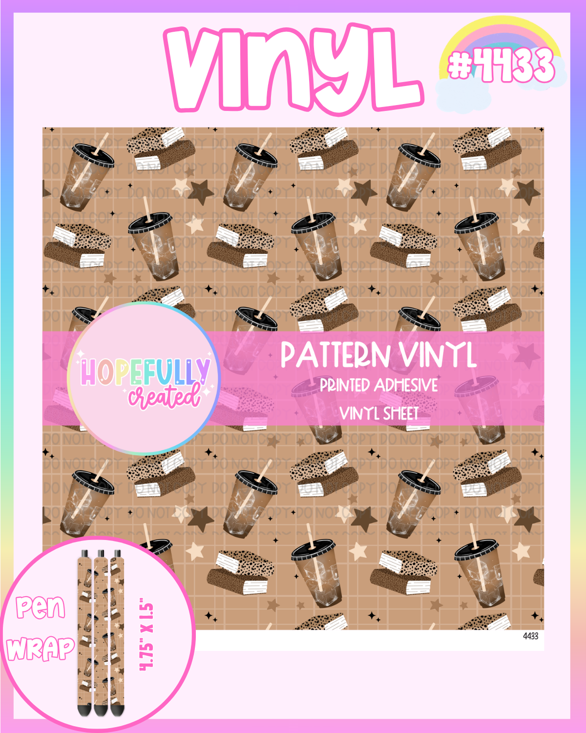 Coffee & Books Vinyl Collection - 4433