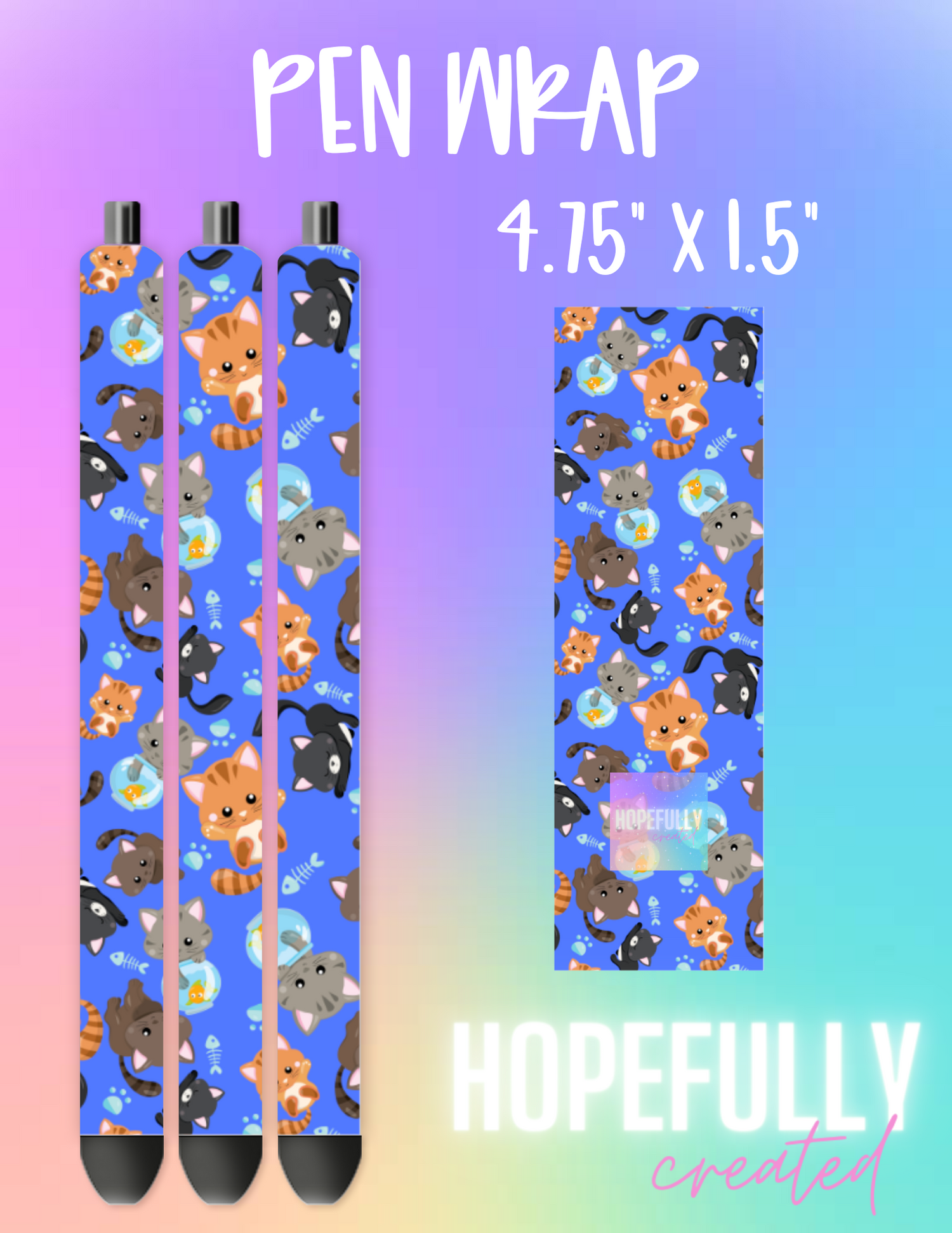 Cats Pen Wrap-382