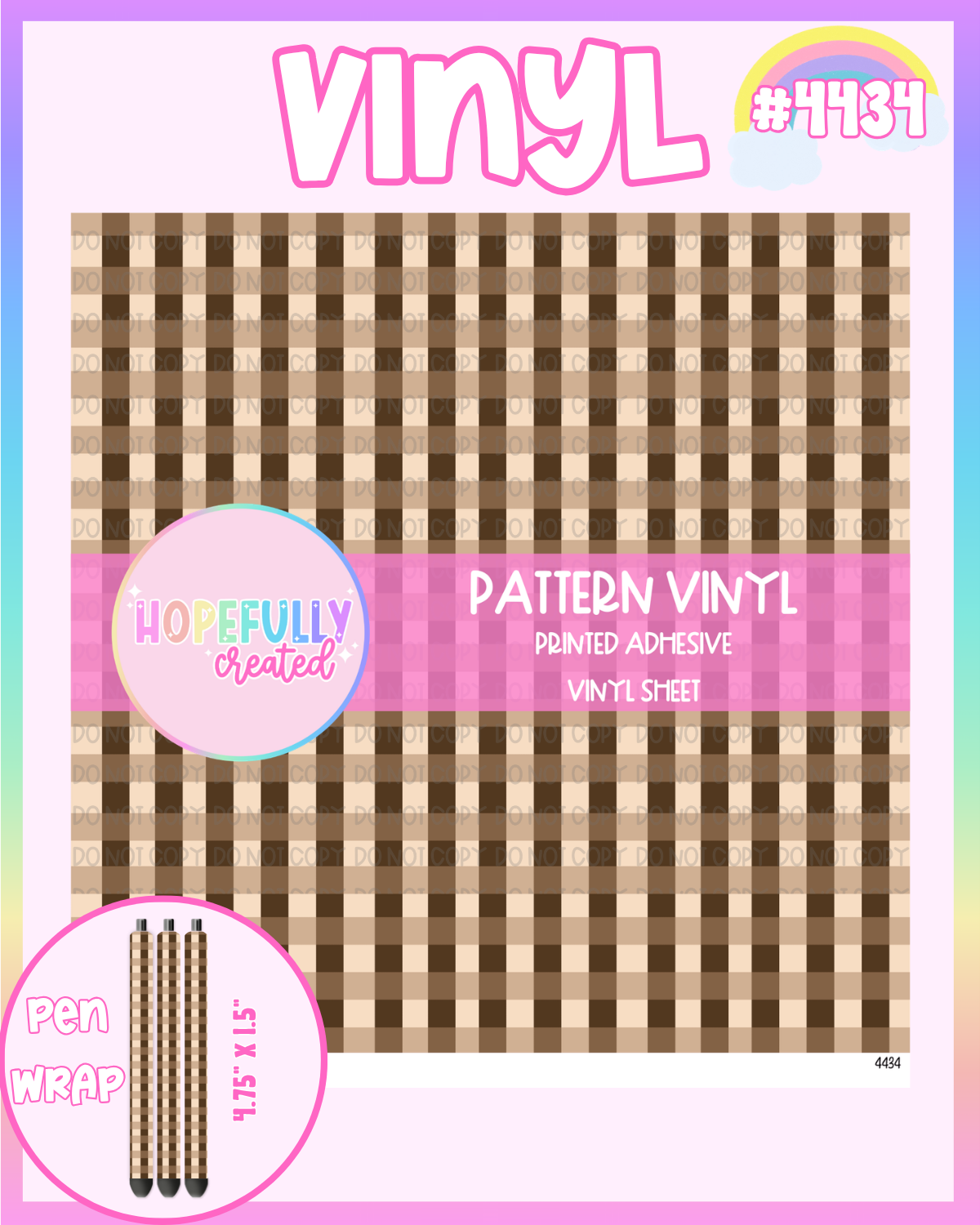 Plaid Vinyl Collection - 4434