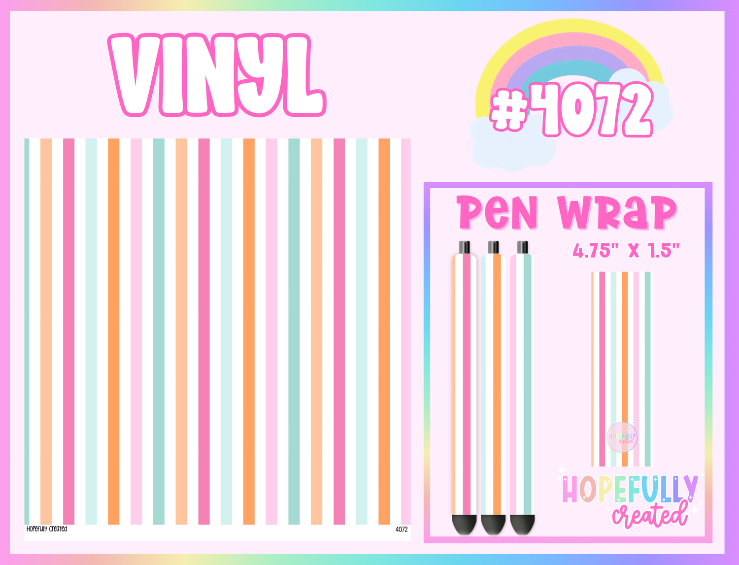 Stripes Vinyl Collection - 4072