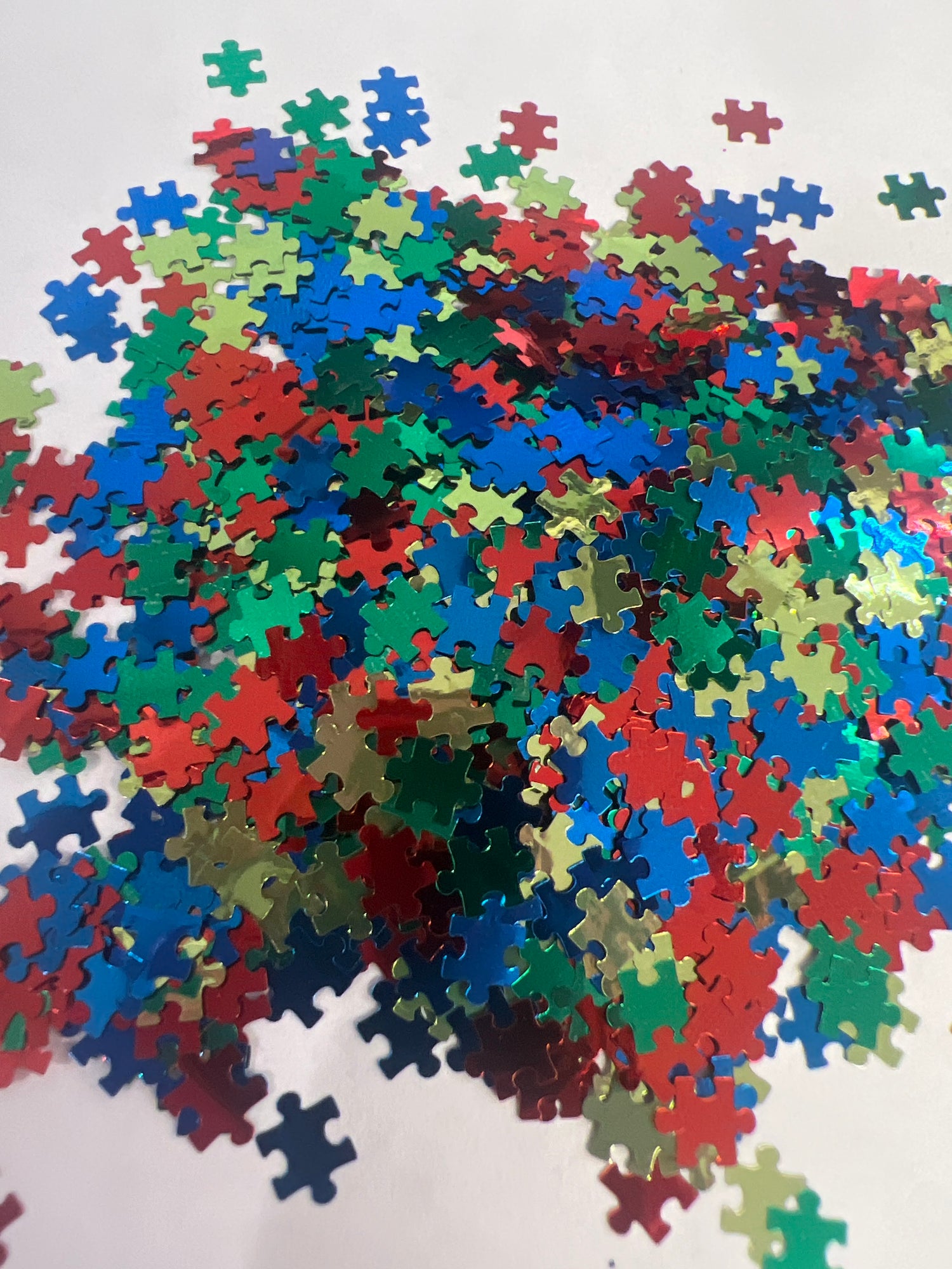 PUZZLE Shaped Glitter