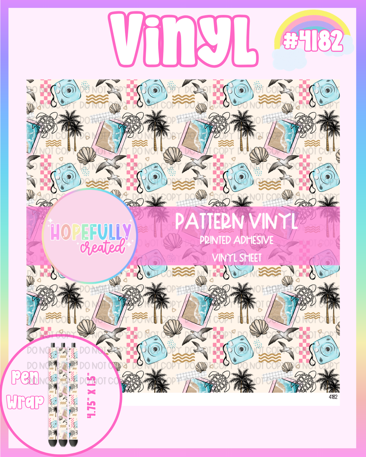 Beach Vinyl Collection - 4182