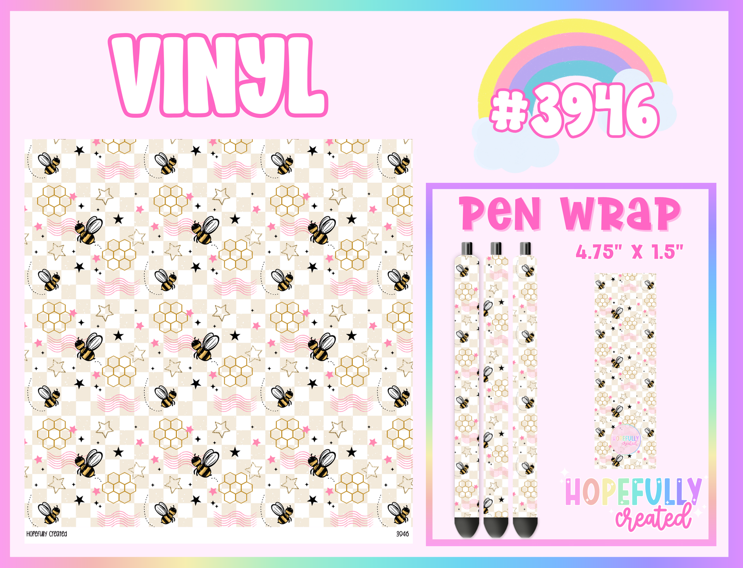 Bees Vinyl Collection - 3946
