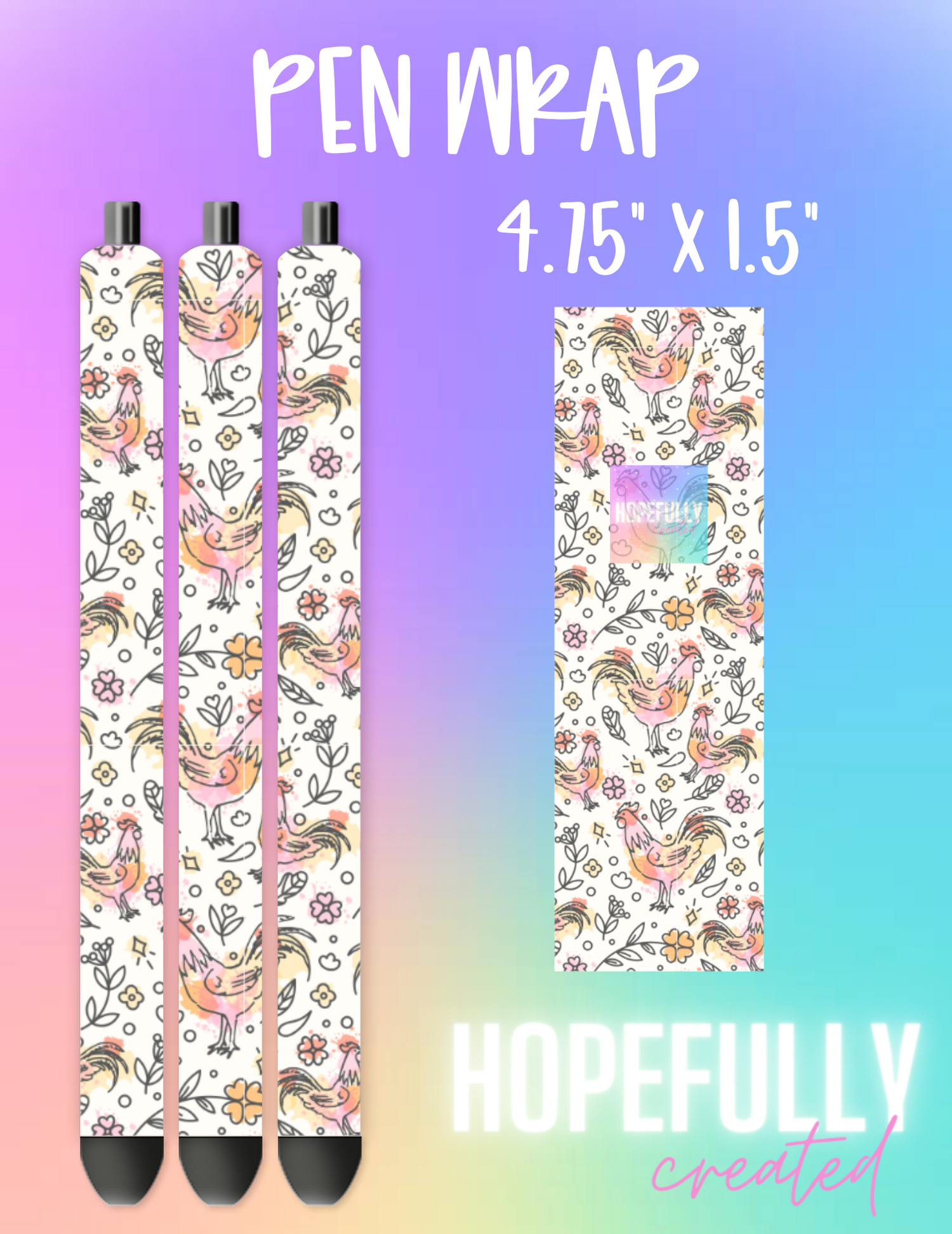 Chicken Pen Wrap-636