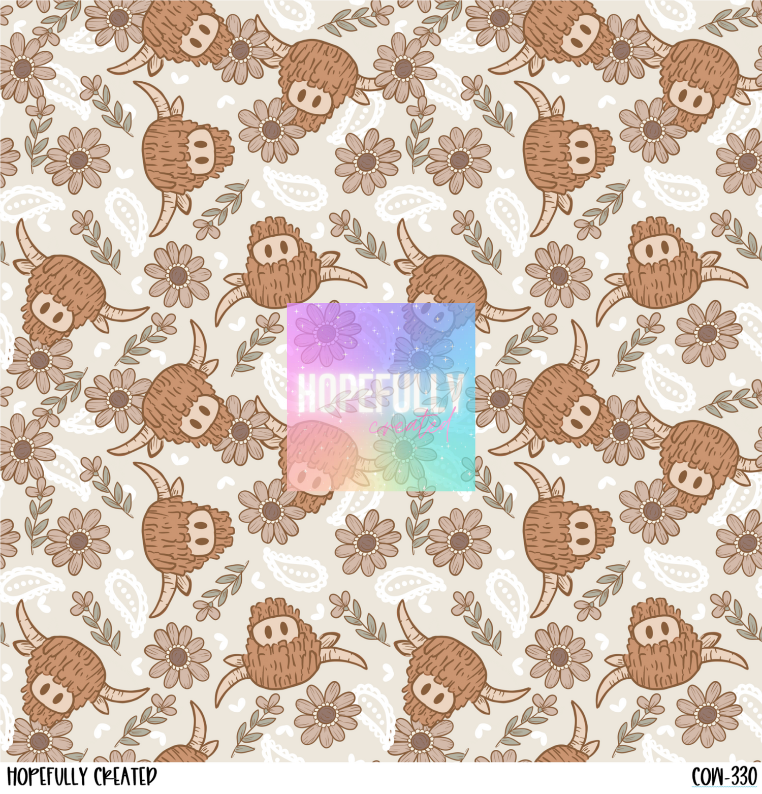 Cow Vinyl Collection- 330