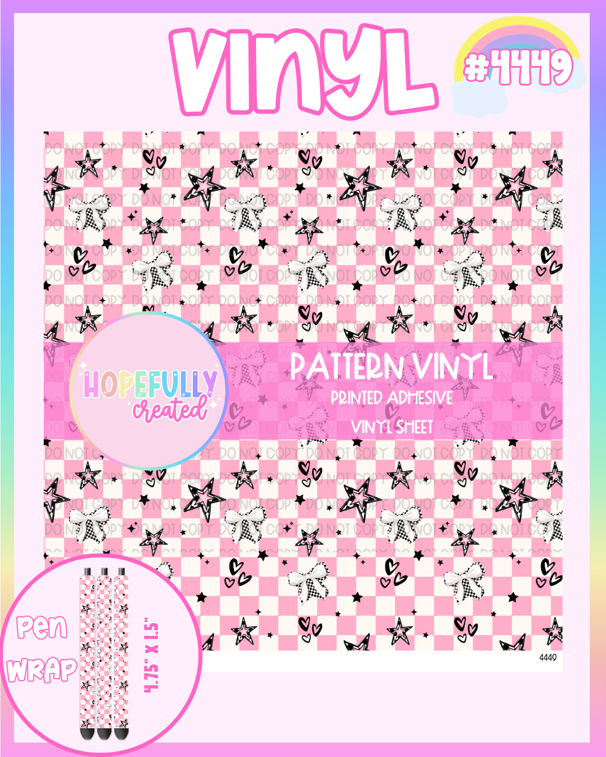 Bows Vinyl Collection - 4449