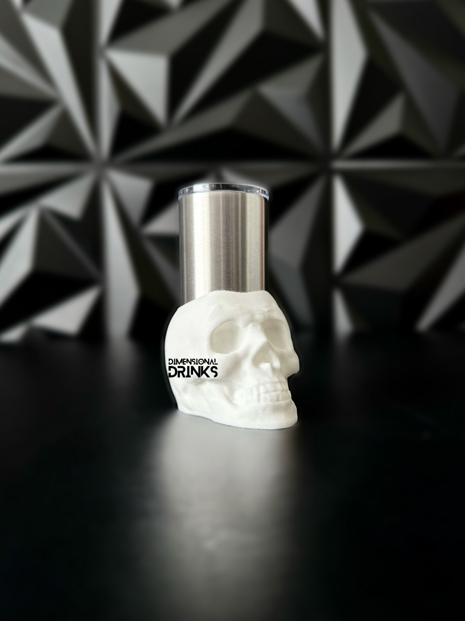 Mini Skull 3D Tumbler Sleeve