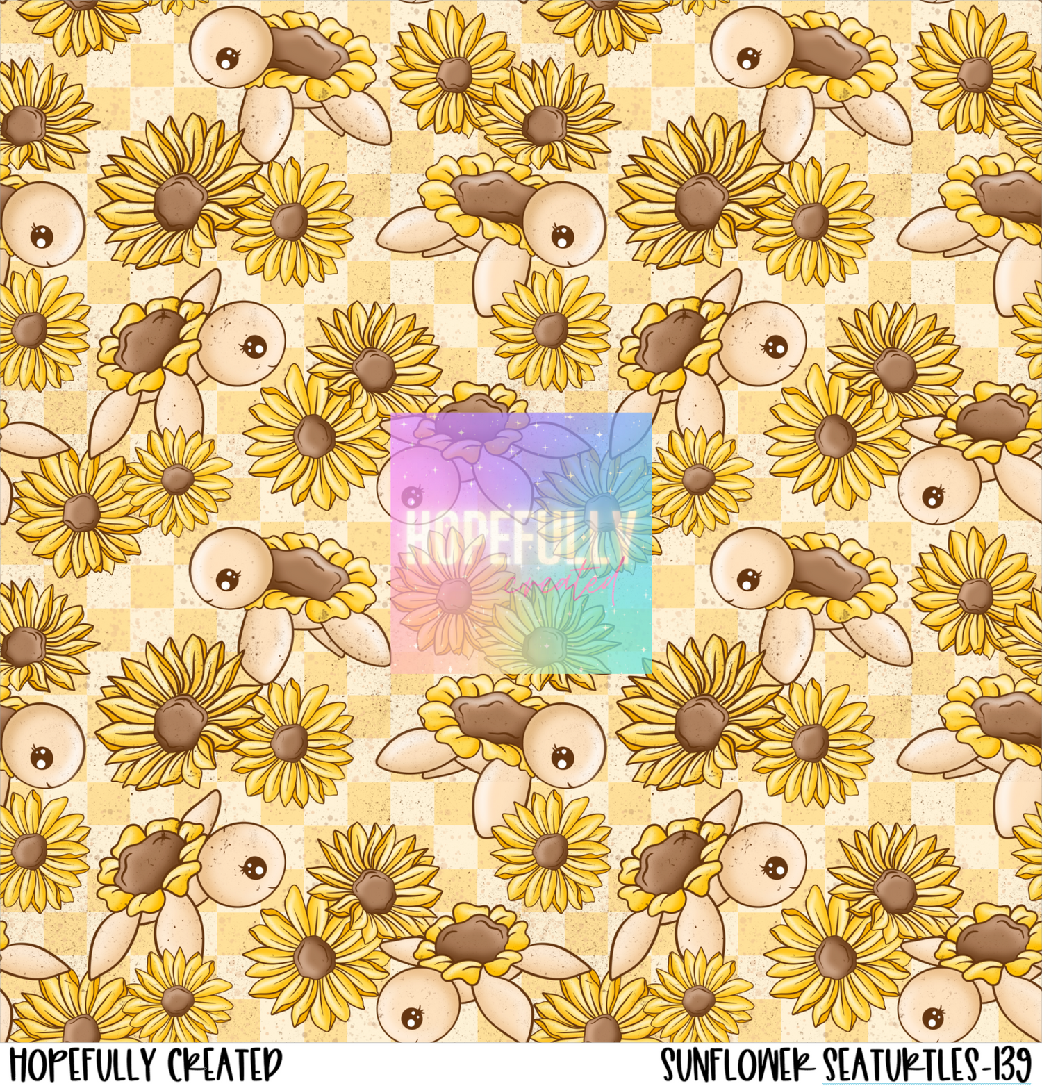 Sunflower Seaturtles Vinyl Collection -139
