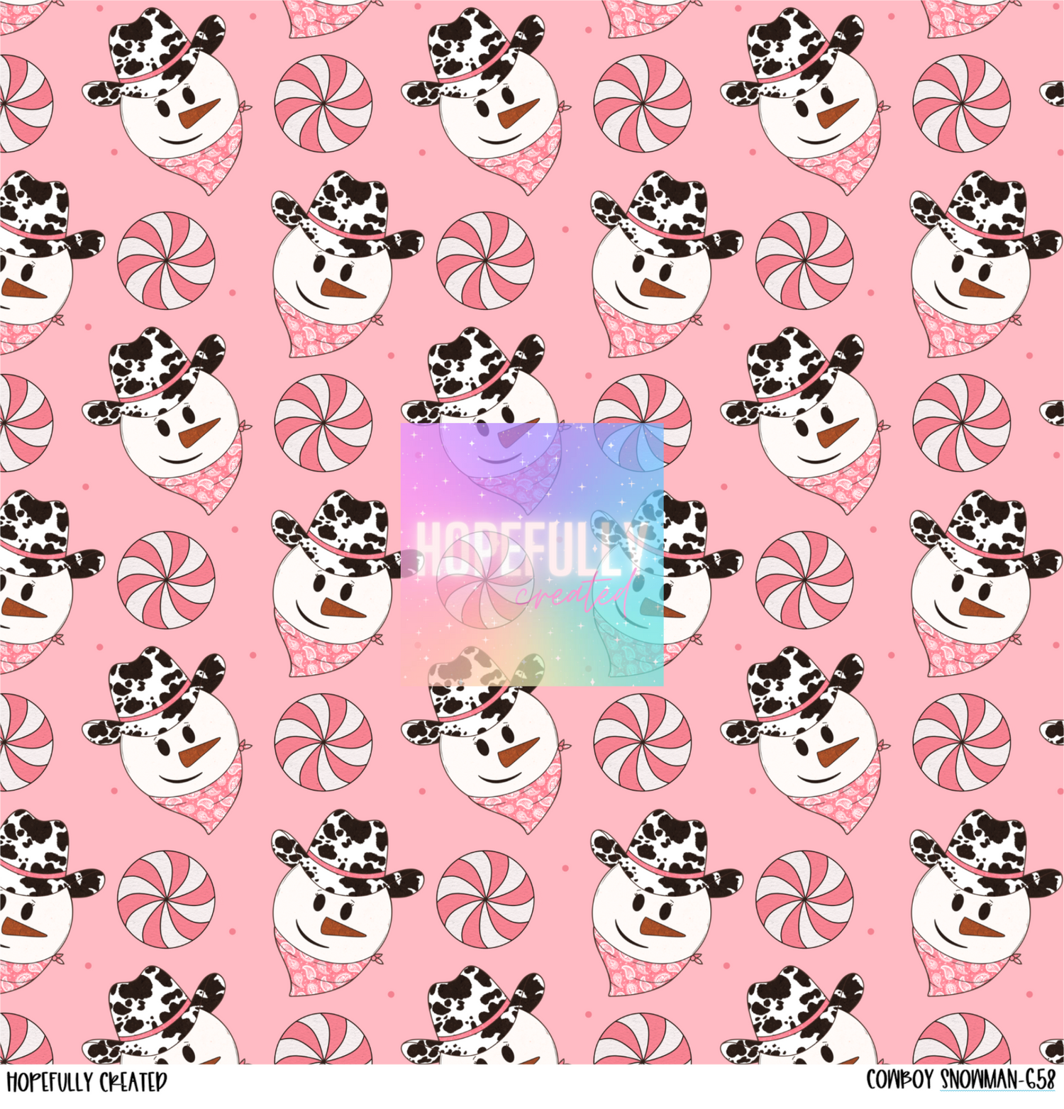 Cowboy Snowman Vinyl Collection- 658
