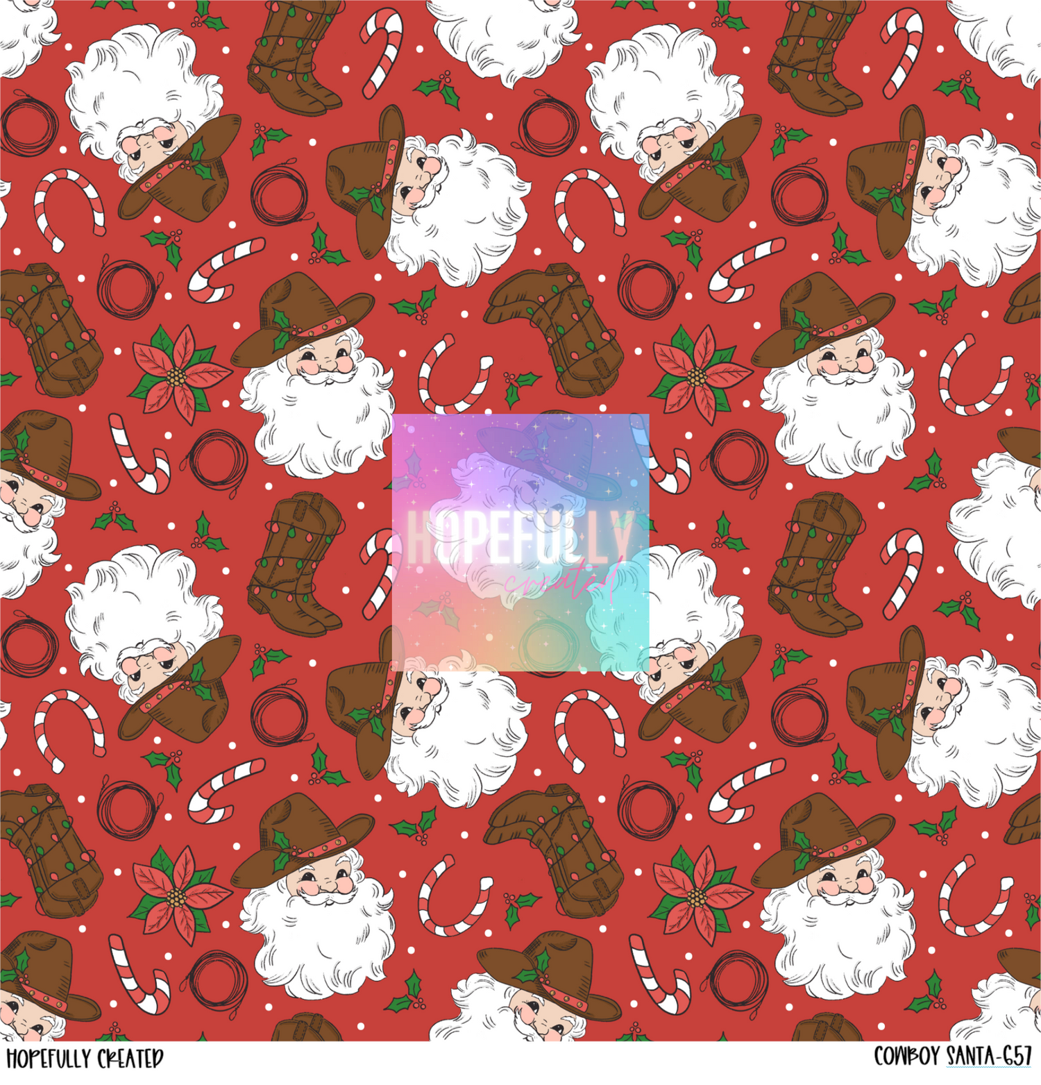 Cowboy Santa Vinyl Collection - 657