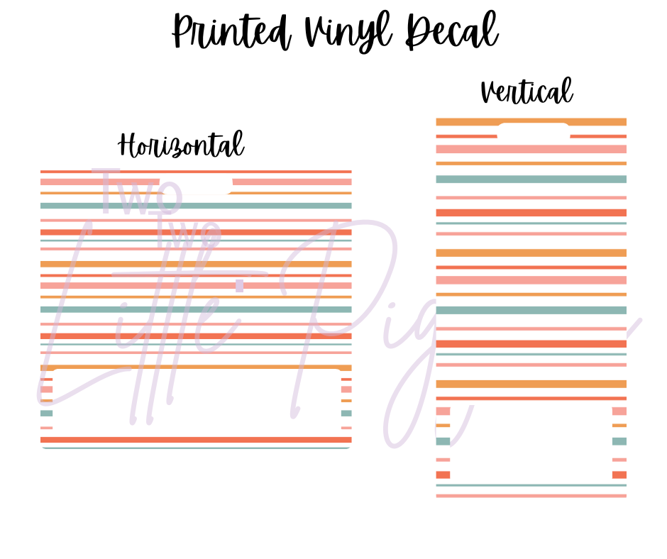 Printed Vinyl - Groovy Summer Collection