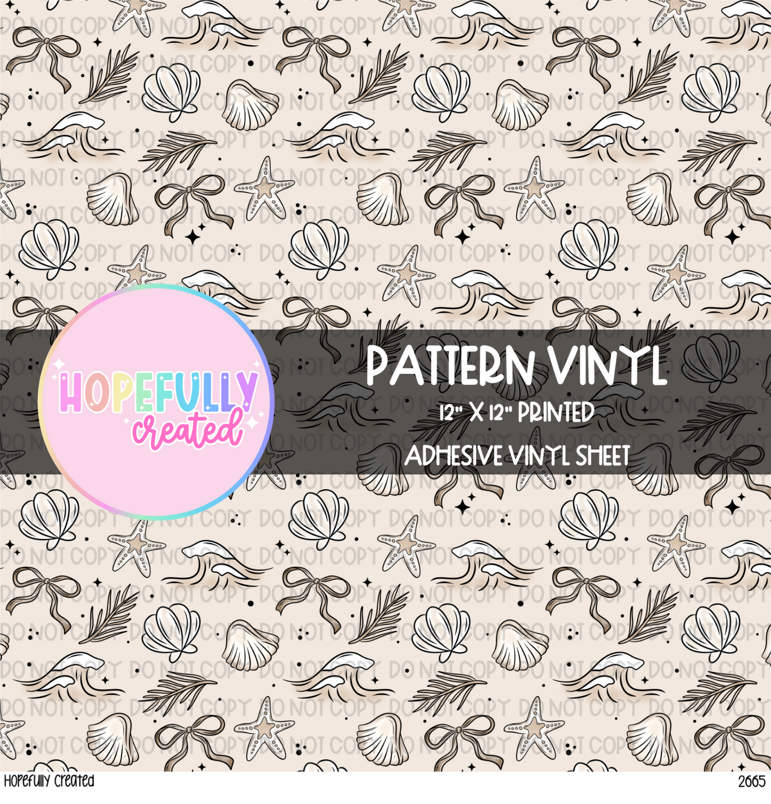 Seashells Vinyl Collection - 2665