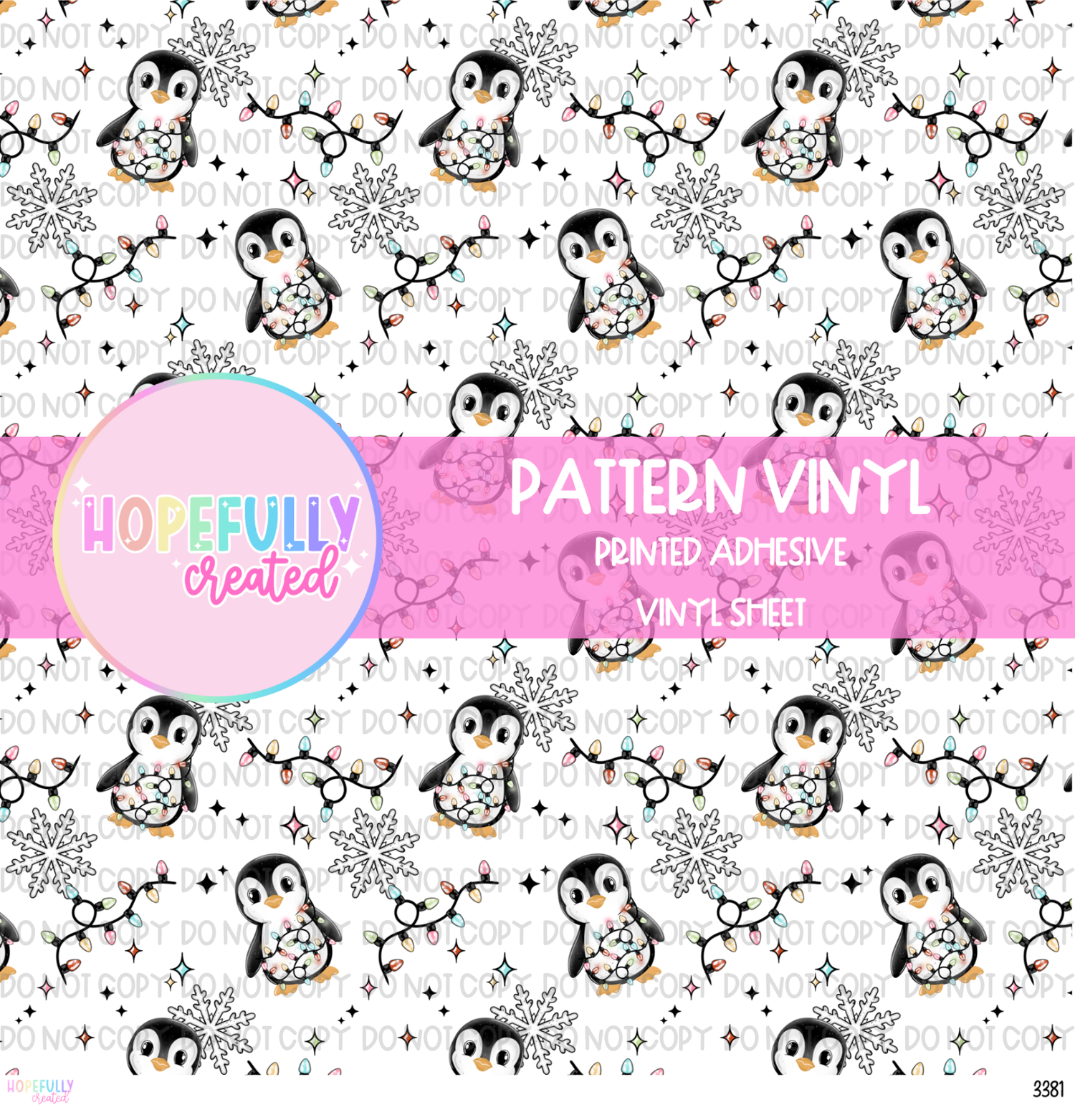 Christmas Penguin Vinyl Collection - 3381