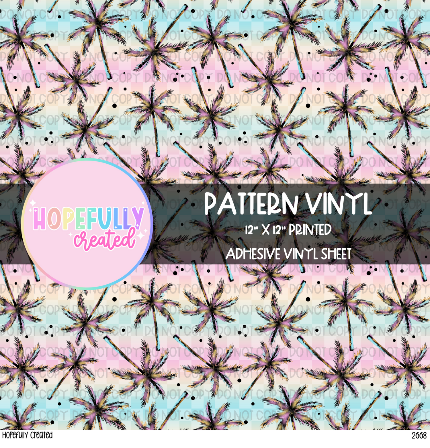 Palm Trees Vinyl Collection - 2668