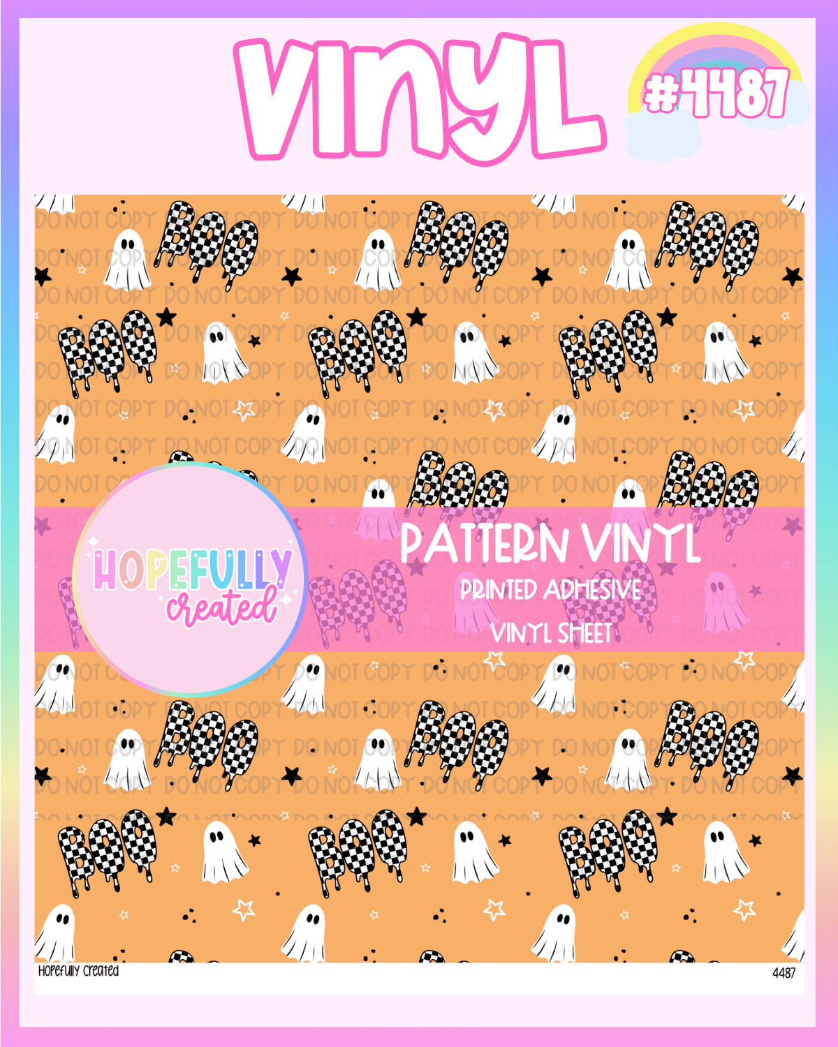 Boo Ghost Vinyl Collection - 4487