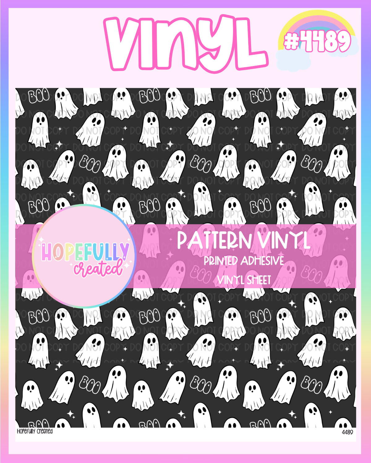 Boo Ghost Vinyl Collection - 4489