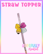 Paper Straw Topper Tutorial Pencil & Paper Straw Topper – Sassy Cow Co