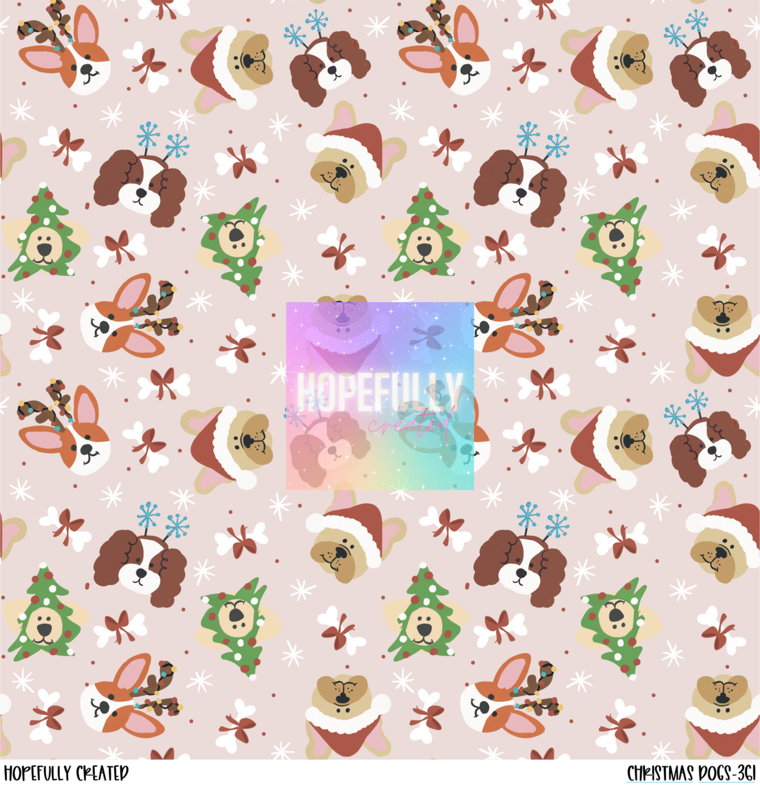 Christmas Dogs Vinyl Collection - 361