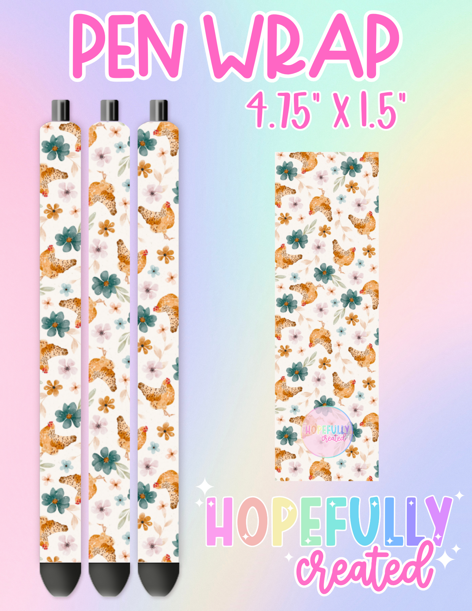 Chickens Pen Wrap-2569