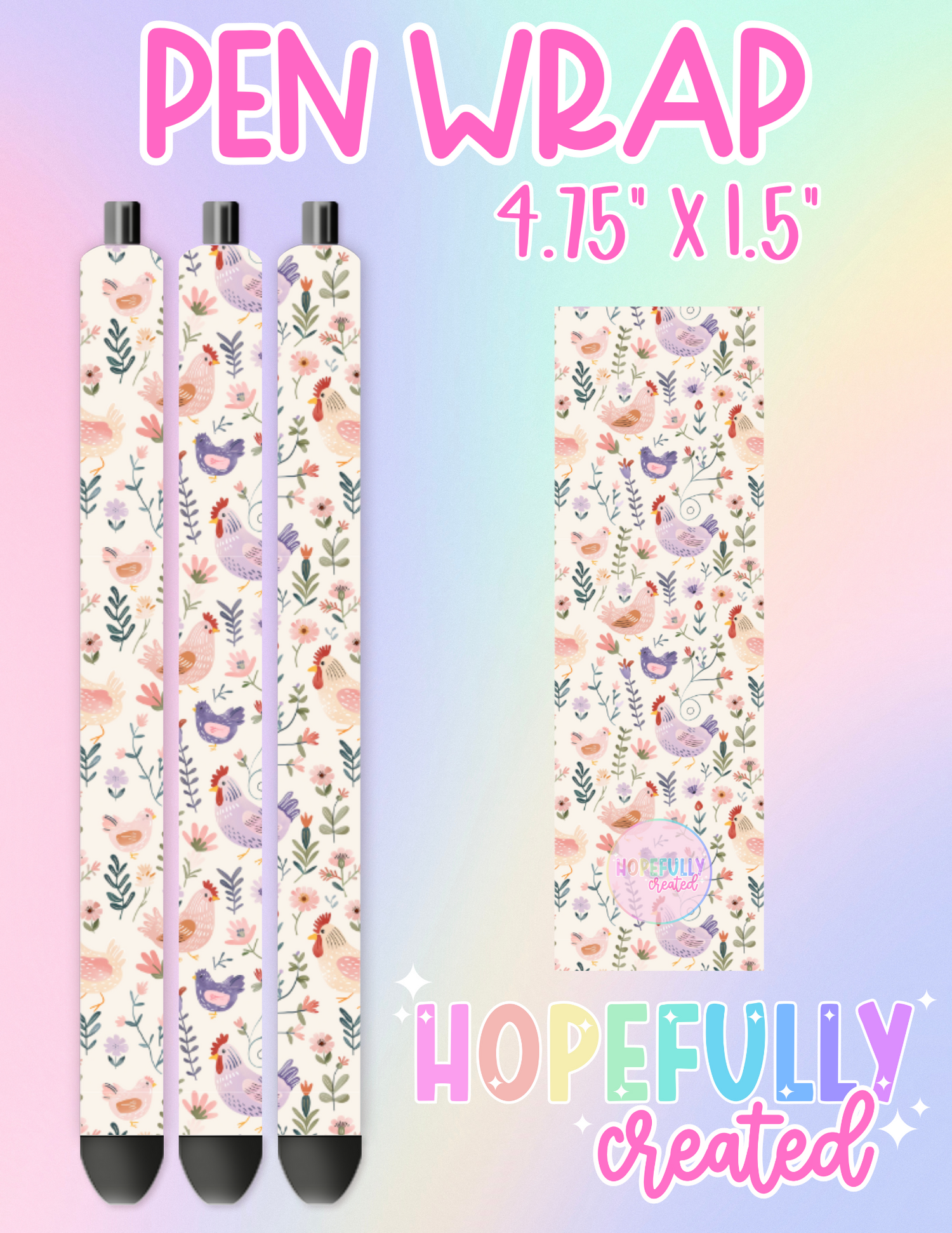 Chickens Pen Wrap-2570