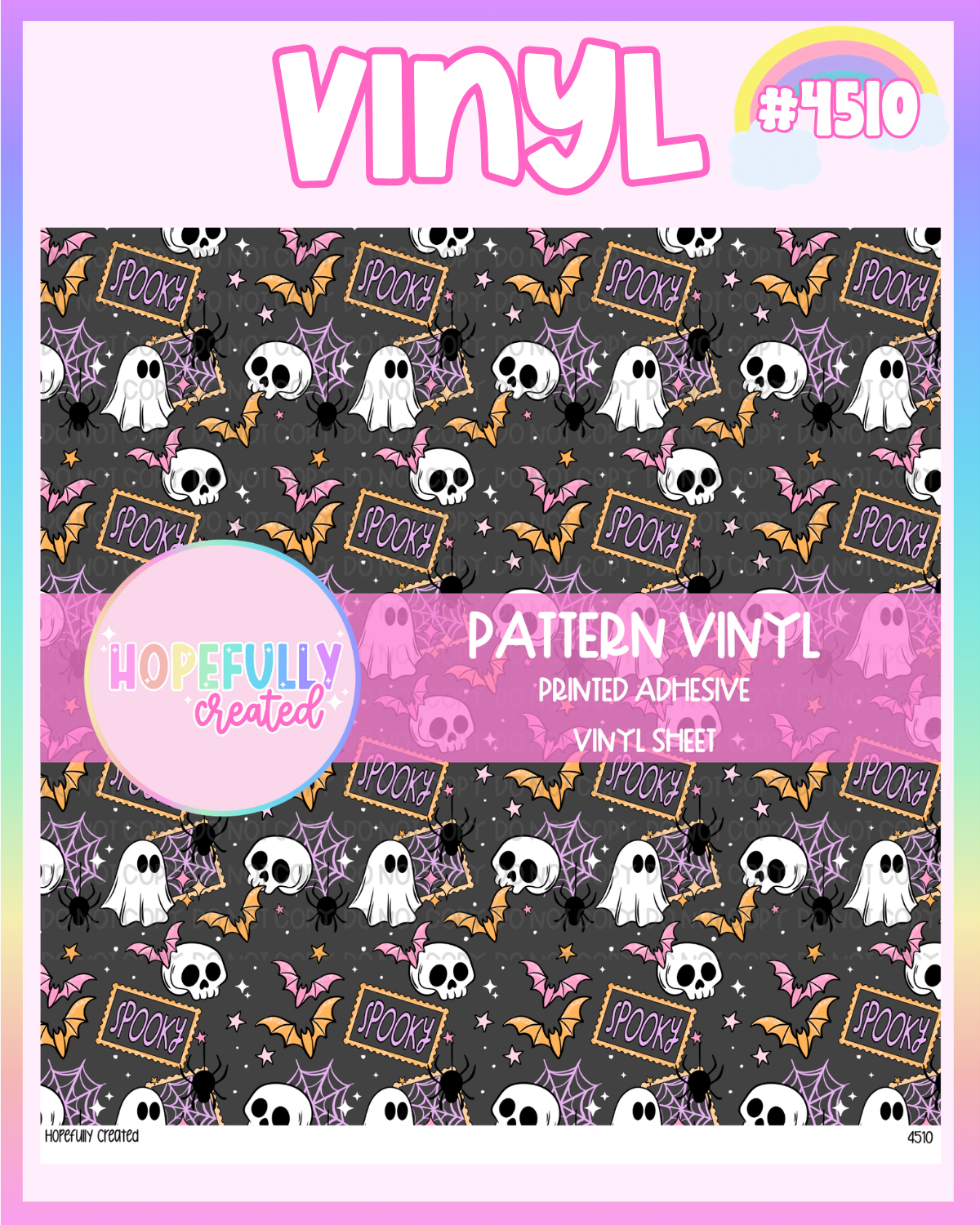 Spooky Stamp Vinyl Collection - 4510