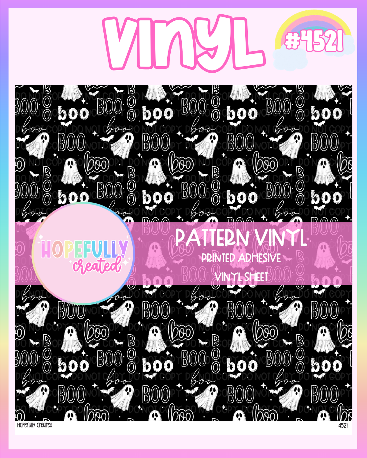 Ghost Boo Vinyl Collection - 4521