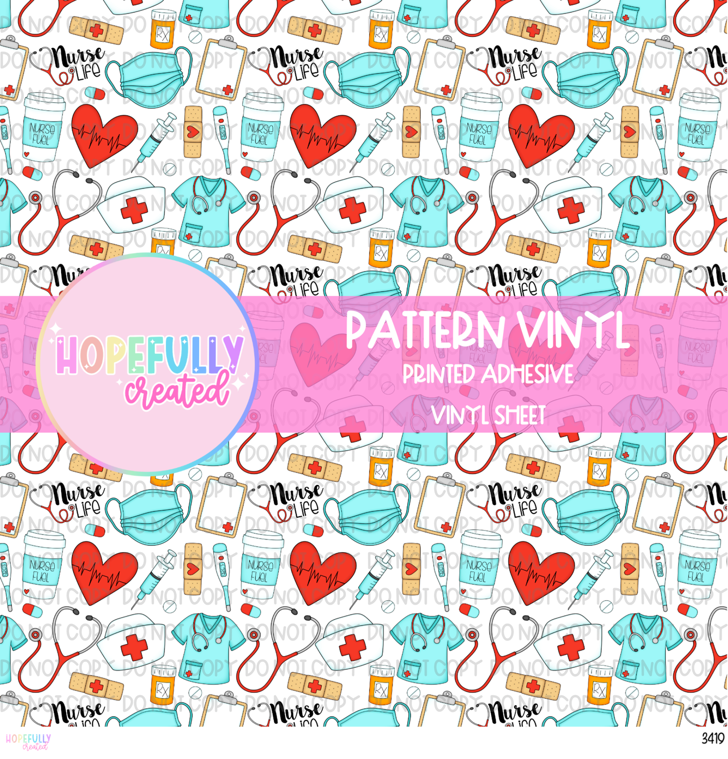 Nurse Life Vinyl Collection - 3419