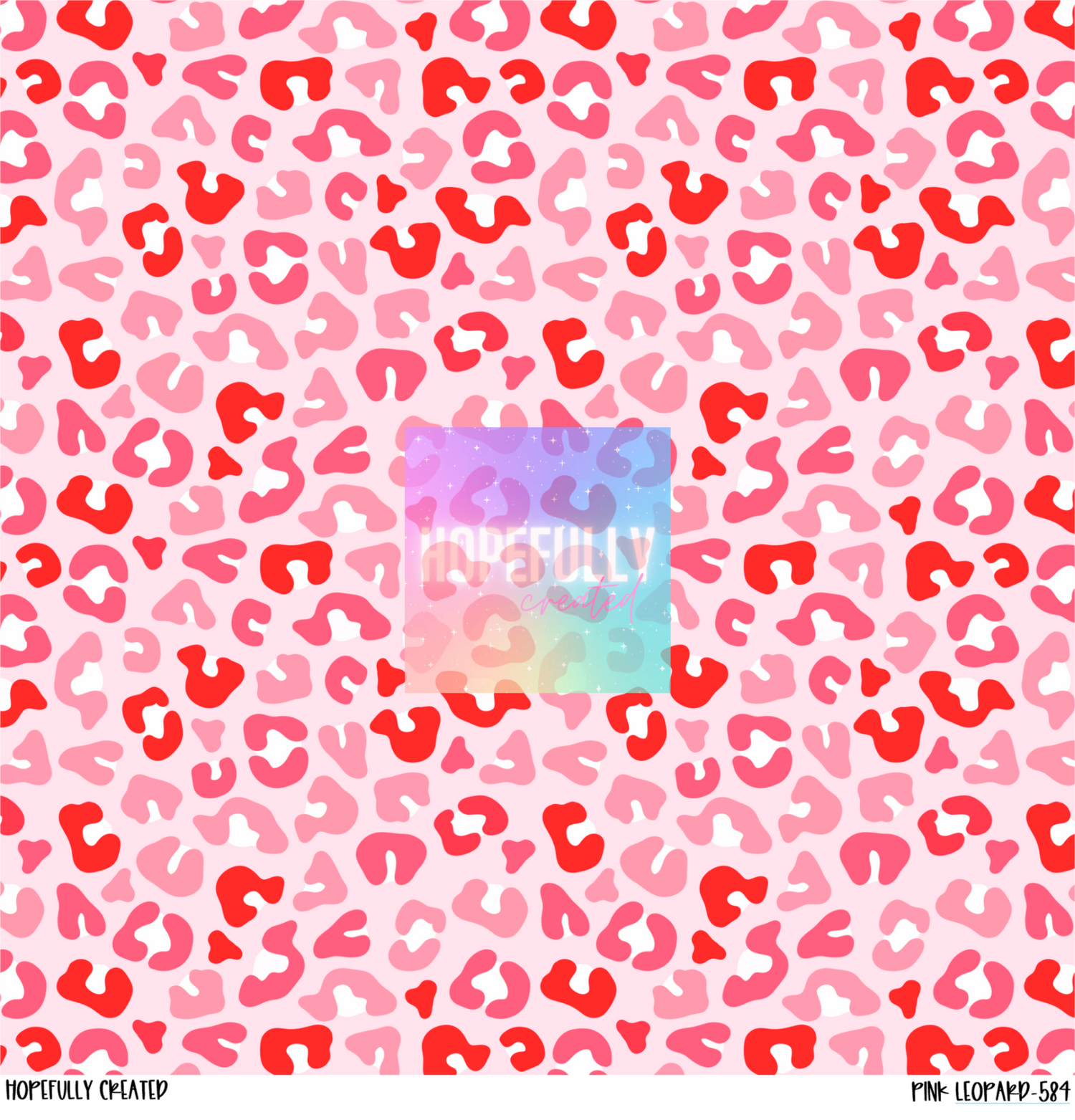 Pink Leopard Vinyl Collection - 584