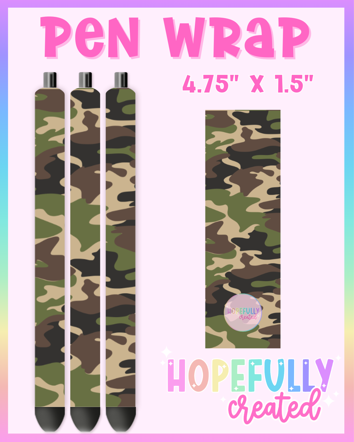 Camo Vinyl Collection - 3414