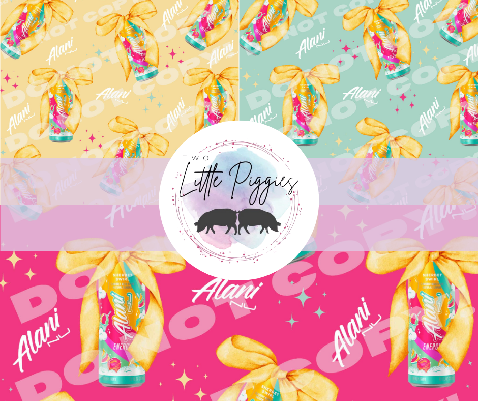 Printed Vinyl - Sherbet Swirl Collection