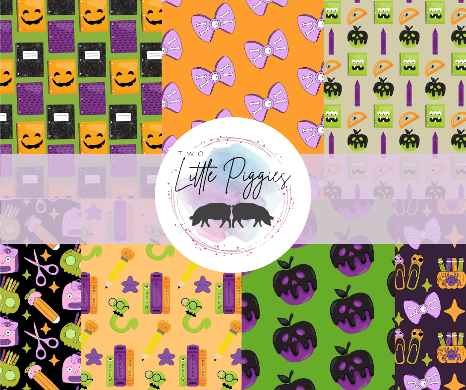 Printed Vinyl - Sassy Society - Spooky School