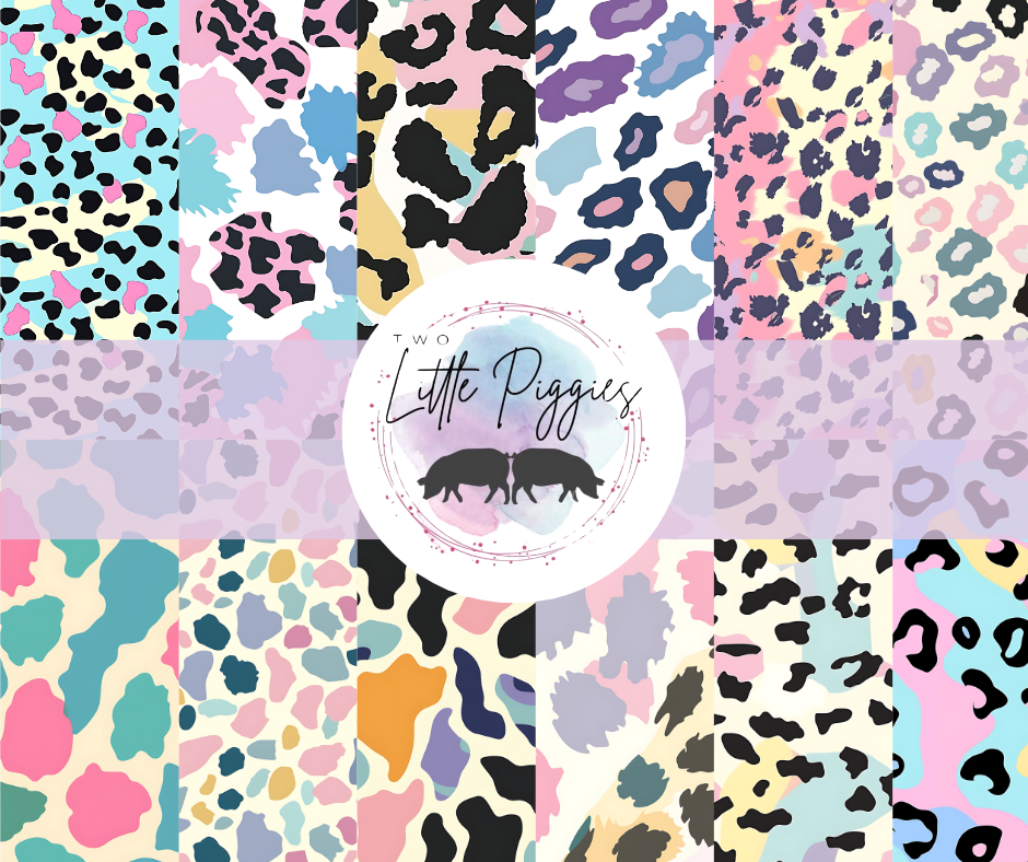 Printed Vinyl - Groovy Animal Print Collection