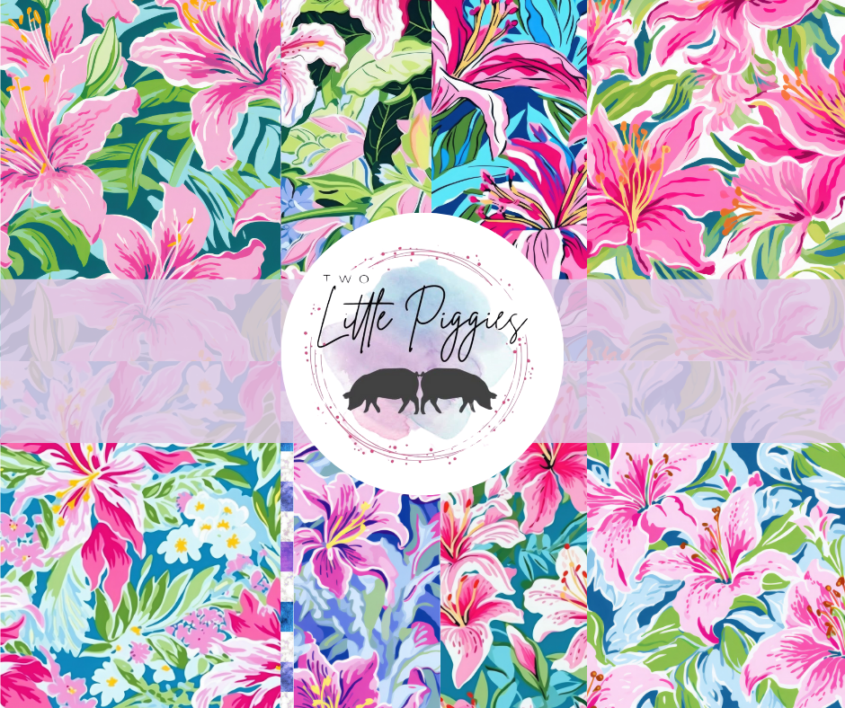 Printed Vinyl - Preppy Lily
