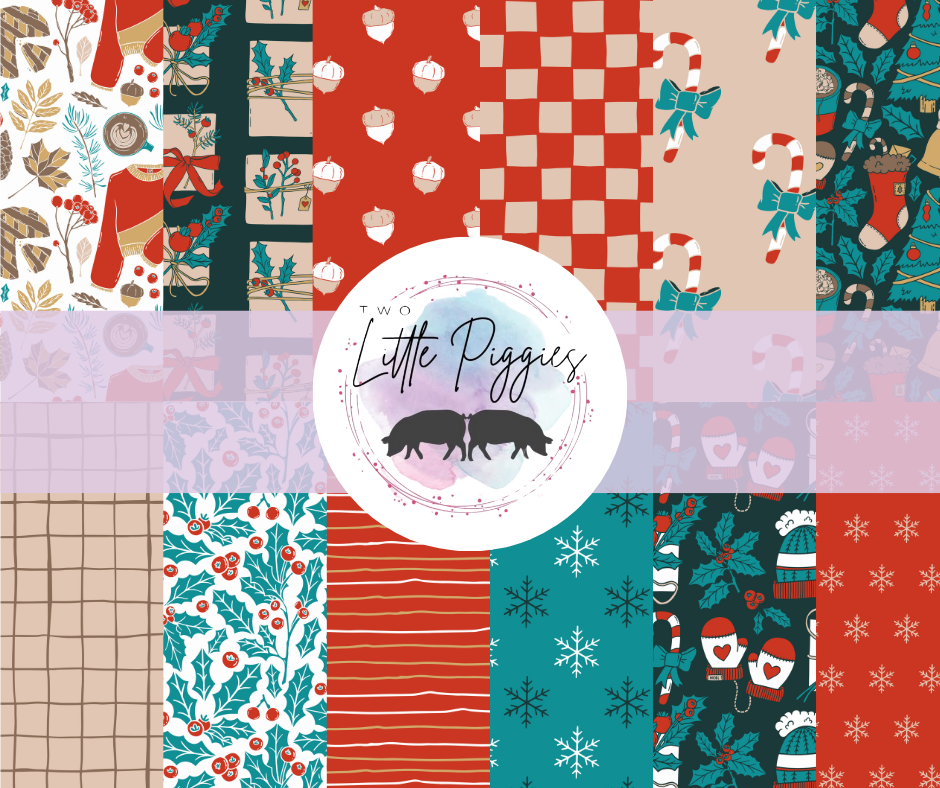 Printed Vinyl - Happy Holidays